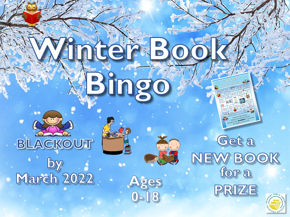winter book bingo